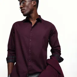 Dennis Lingo Spread Collar Regular Sleeves Regular Fit Casual Shirt-image-37