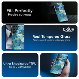 QRIOH Geometric Printed Samsung Galaxy A34 5G Back Case Mobile Accessories image 4