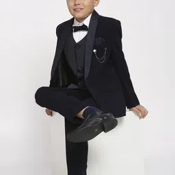 YK Boys Full Sleeves 5-Piece Party Suit image 3
