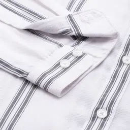 French Connection Slim Fit Striped Pure Cotton Casual Shirt image 3