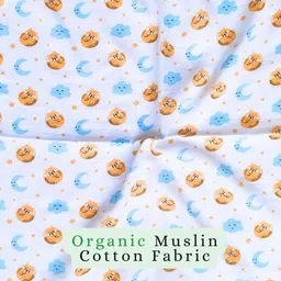 BAESD Set Of 2 Printed Organic Cotton Soft Baby Towels image 5