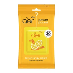 Godrej Aer Lemon Tangy Delight Aer Power Pocket Blocks (Pack of 7) image 2