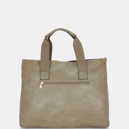 Forever Glam by Pantaloons Colourblocked PU Structured Shoulder Bag with Tasselled image 2