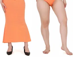 FEMULA Women Fishcut Stretchable Saree Shapewear With Brief-image-18