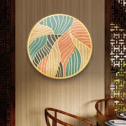 Livin'luxe Multicoloured MDF Other Wall Paintings image 4