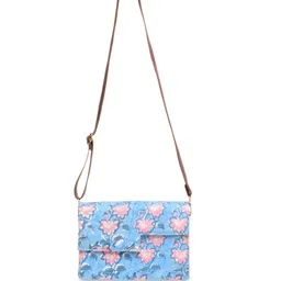 Block N Style Women Floral Printed Crossbody Cotton Sling Bag-picture-15