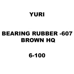 Yuri Bearing Rubber -607 Brown Hq Spare for Marble Cutter 6-100-picture-16