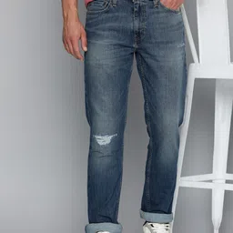 Levis Men 511 Slim Fit Low Distress Light Fade Stretchable Low-Rise Jeans-picture-26