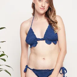 NIMRA FASHION Self Design Swim Bikini Set-picture-32