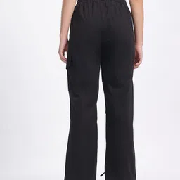 glitchez Women Relaxed Edge Bow-Detail Trouser with Drawstring Hem image 4