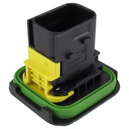 TE CONNECTIVITY Plug Housing, 8Pos, Gf Pbt, Black, 1-1564416-1-picture-44