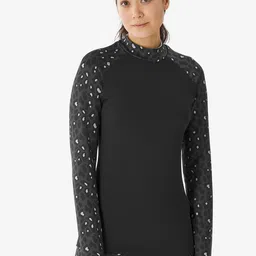 Decathlon Women High Neck Long Sleeve Thermal Top-image-5