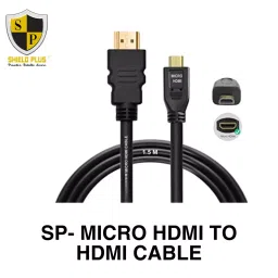 Shield Plus 1.5 m Micro HDMI to HDMI Cable image 3