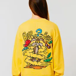 RAYACLOSET Women Printed Sweatshirt-picture-22