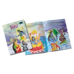 book ford publications Illustrated Tales of Ganesh Shiv & Devis Story Book Set of 3 - English image 3