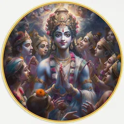 Livin'luxe Multicoloured MDF Religious Wall Paintings image 4