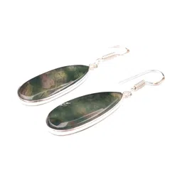 AAR Jewels Rhodium-Plated Alloy Opal Drop Earrings-picture-16