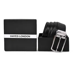 Hayes London Men Textured Tang Closure Leather Reversible Formal Belt-picture-22
