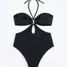 CULT Halter Neck Stretchable Swim Bodysuit image 3