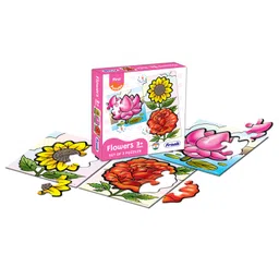 frank FrankIn Water Transport With Wings | Flowers | Wild Animals & Dinosaurs Jigsaw PuzzleMulticolor Pack of 6 - 10222 image 5