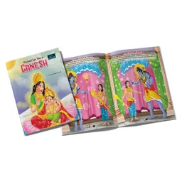 book ford publications Illustrated Tales of Ganesh Shiv & Devis Story Book Set of 3 - English image 5