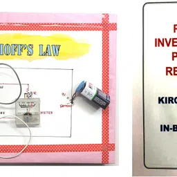 ontex electronics Kirchhoff’s Law KCL & KVL Physics Investigatory Project Working Model Educational Electronic Hobby Kit image 1