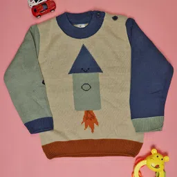 V-Mart Boys Colourblocked Pullover-image-50