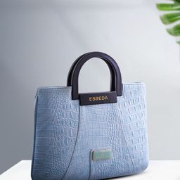 ESBEDA Blue Textured Handheld Bag-picture-29
