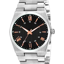 Gopal Shopcart Unisex Dial & Stainless Steel Analogue Watch C1020SLV 1016BLK D Chain-picture-20