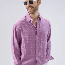 VASTRADO Men Classic Slim Fit Casual Shirt-image-79