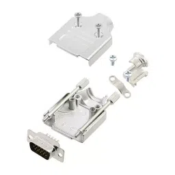 AMPHENOL COMMUNICATIONS SOLUTIONS Hd-D Sub Connector, Plug, 15Pos, Solder, L17MHDM09+L717HDE15P-picture-44