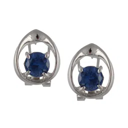 HIGH TRENDZ Contemporary Half Hoop Earrings-image-1