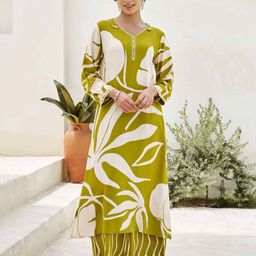 divastri Women Floral Printed Kurta with Palazzos-picture-44