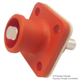AMPHENOL INDUSTRIAL POWER ENTRY, RECEPTACLE, 120A, 1KV, ORG, SLPRATPSO-picture-26