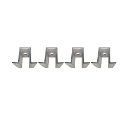 Whiteshark Solar Panel Mid Clamp Aluminium 35 mm U - Clamp Shape Silver for Indoor & Outdoor use, (Pack of 5 Pcs)-picture-15