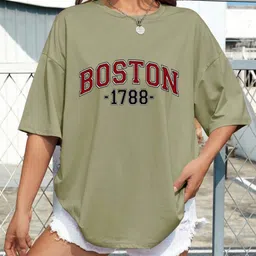 Genzy Women Typography Printed T-shirt-image-65