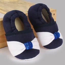 Daizy Bow DesignedBallerinas - Navy Blue-picture-26