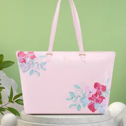 Caprese Floral Printed Oversized Structured Tote Bag-picture-45