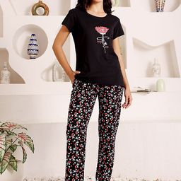 Bodycare Women Printed Pure Cotton Night suit-picture-21