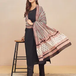 Fabindia Ethnic Motifs Printed Dupatta image 2