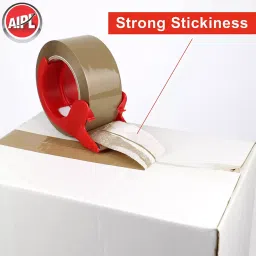 AIPL BOPPBRWN 48 mm X 50 m Brown BOPP Tape (Set of 2 pcs) image 3