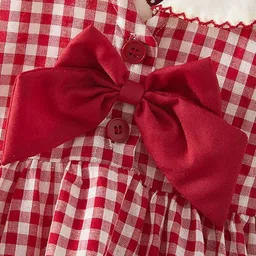 LULU & SKY Embroidered Peter Pan Collar Fit & Flare Dress image 2