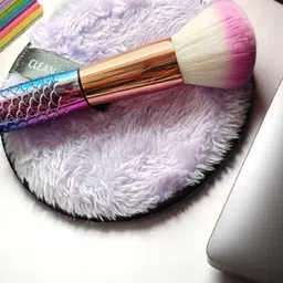 CHRONEX Set Of 2 2-In-1 Professional Makeup Brush With Makeup Remover Pad image 2