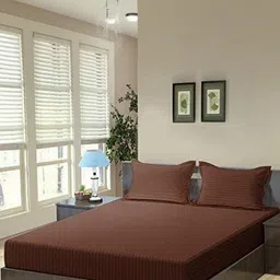 WELLNEST Microfiber Fitted King Bedsheets image 5