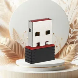 Clairbell Wi-Fi Receiver with Multi-Device Connectivity For All Pc System and LaptopS457 USB Adapter image 1