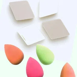 basicare Set Of 8 Diamond Sponges, Finger Puffs & Beauty Blender-picture-18