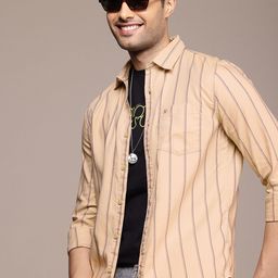 WROGN Vertical Stripes Casual Shirt-picture-9