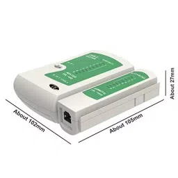 FEDUS RJ45 and RJ11 Network LAN Cable Tester with LED Indicators for Internet Broadband Connection Test image 5