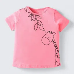 Nite Flite Girl Pack Of 2Printed Top & Shorts Pure Cotton Clothing Set image 3