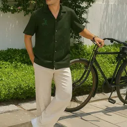 FTX Men Modern Floral Printed Casual Shirt-picture-13